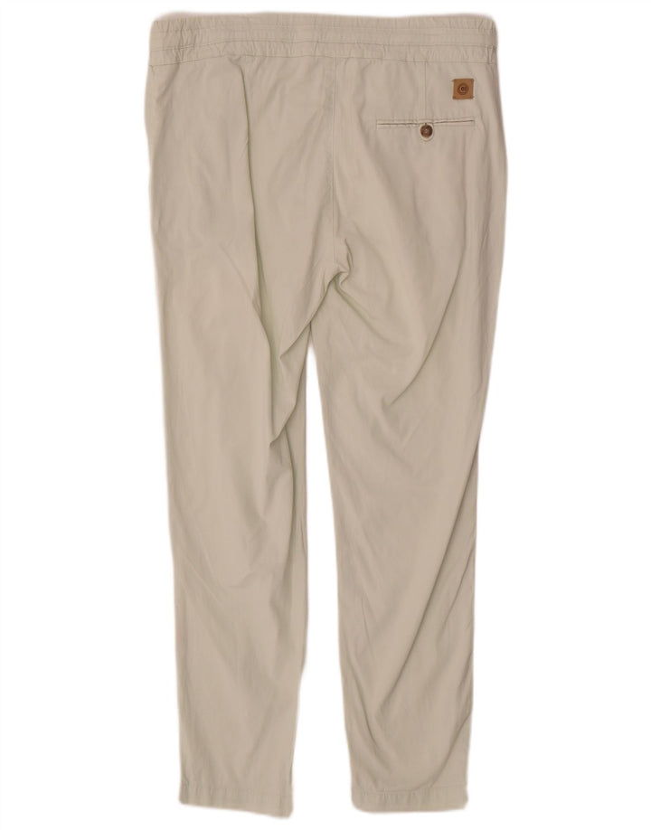 Colmar Pantalón chino con pinzas para mujer IT 42 Medium W34 L27 Algodón verde