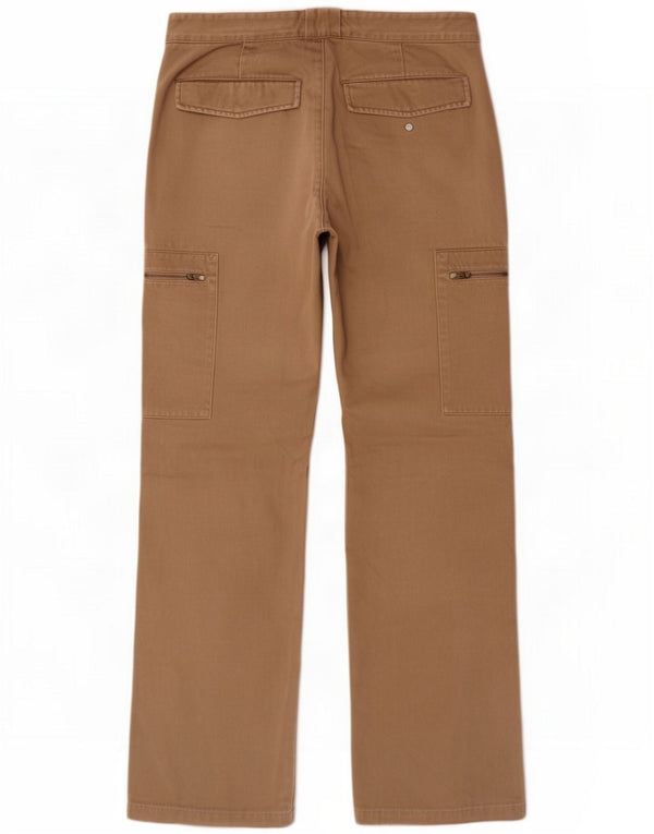 Calvin Klein Jeans Pantalones cargo rectos para hombre W32 L32 Algodón marrón
