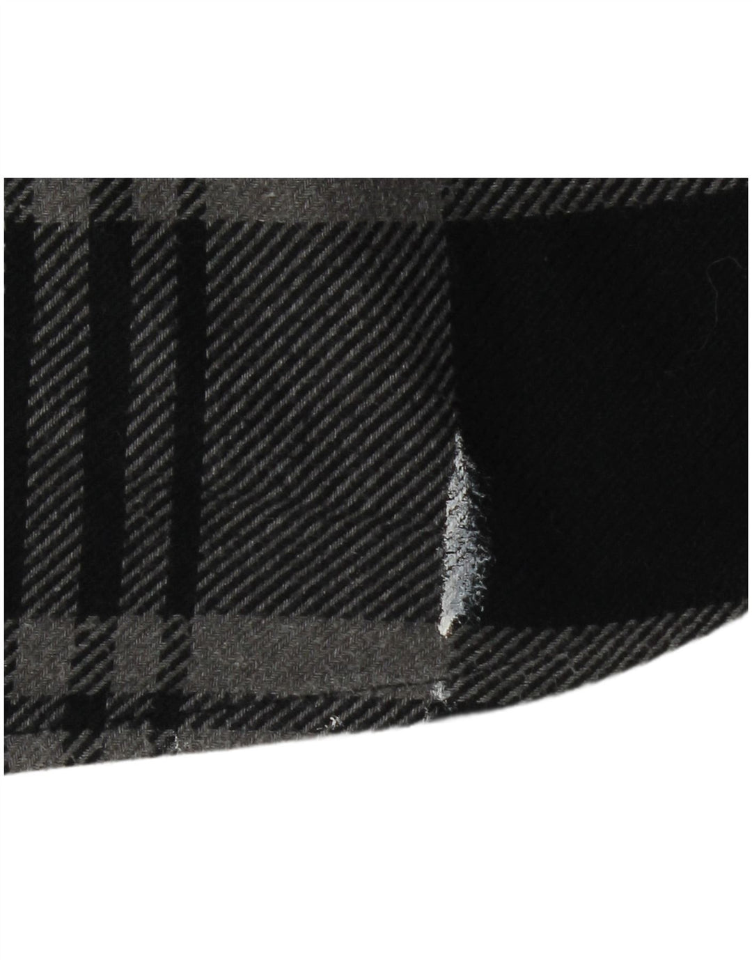 Camisa de franela Orvis para hombre Algodón a cuadros gris grande