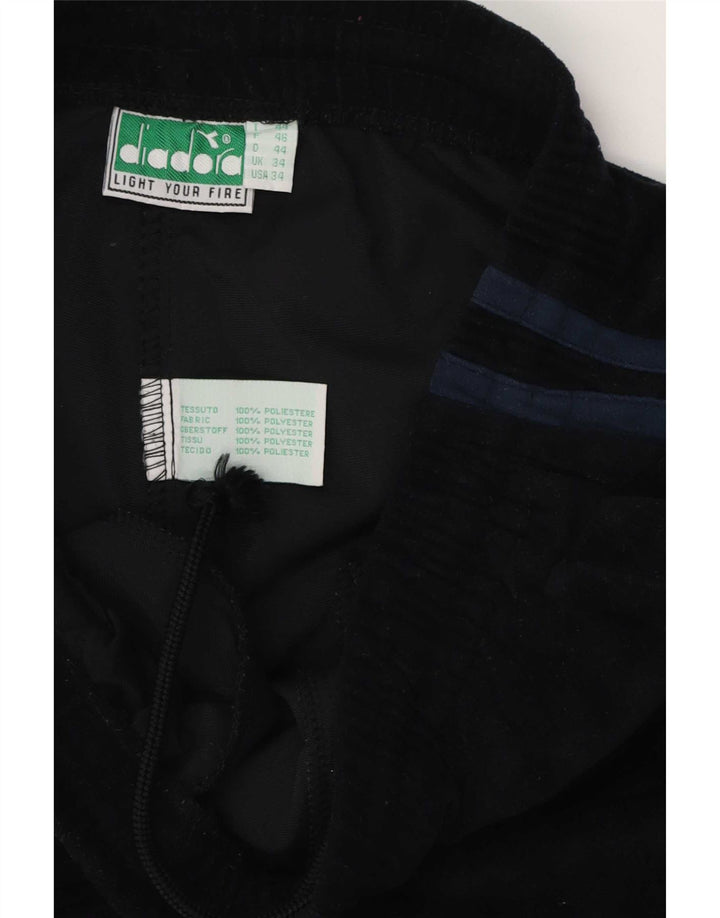 Diadora Pantalón Chándal Hombre Large Negro Poliéster