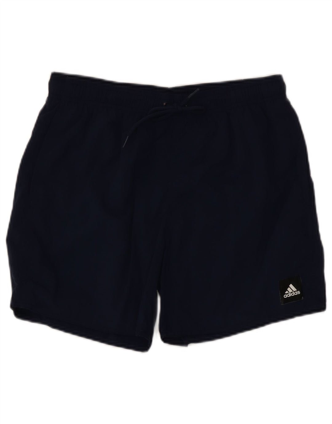 Adidas - Pantalones cortos deportivos para hombre, nailon azul marino mediano