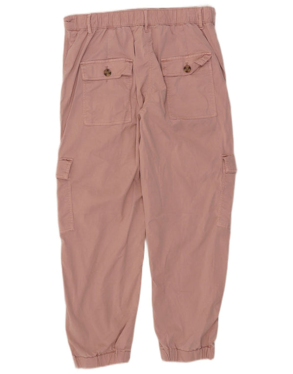 Marks & Spencer Pantalones tipo joggers cargo para hombre UK 12 Medium W32 L24 Rosa