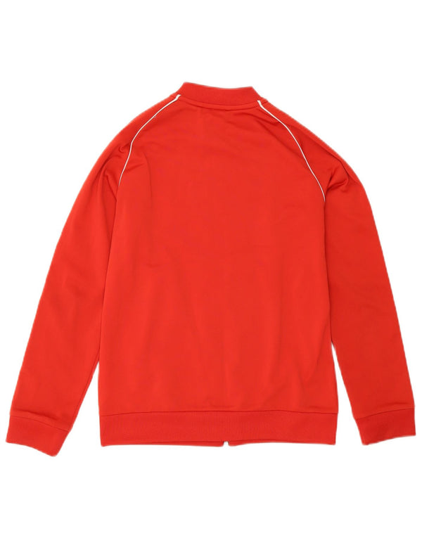 Adidas Chaqueta de chándal para niño 9-10 años Rojo Poliéster