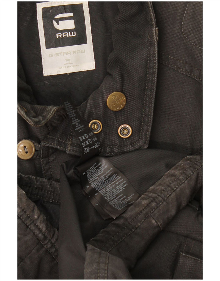 G-Star Chaqueta cortavientos para hombre UK 36 Small Gris Algodón