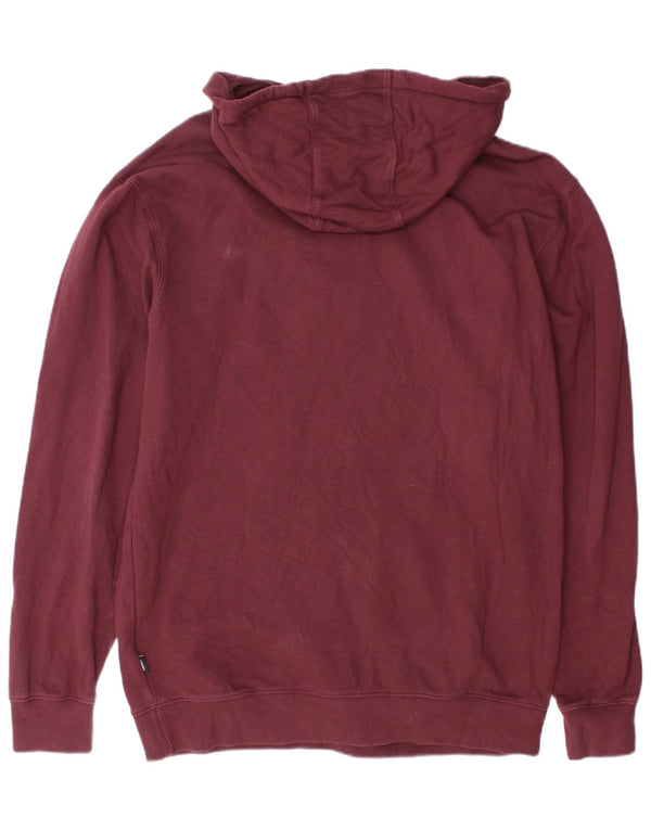 Vans Hombre Graphic Sudadera con capucha Jumper Large Borgoña Algodón