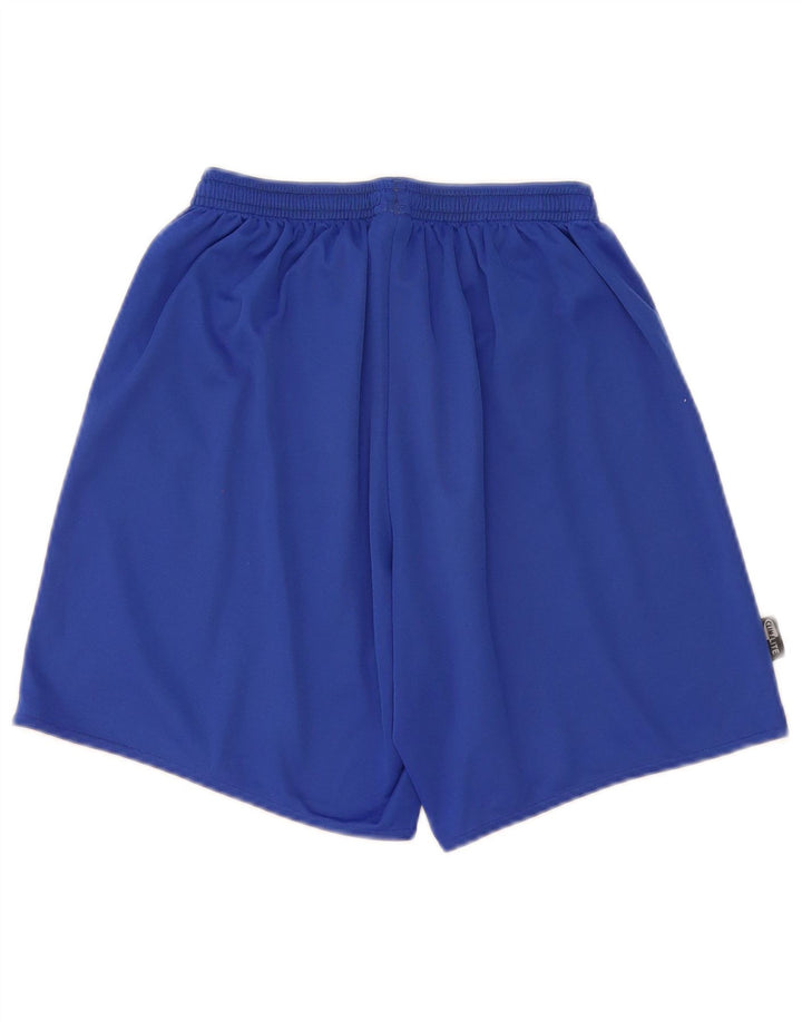 Pantalones cortos deportivos Adidas Climalite para hombre Poliéster a rayas azul medio