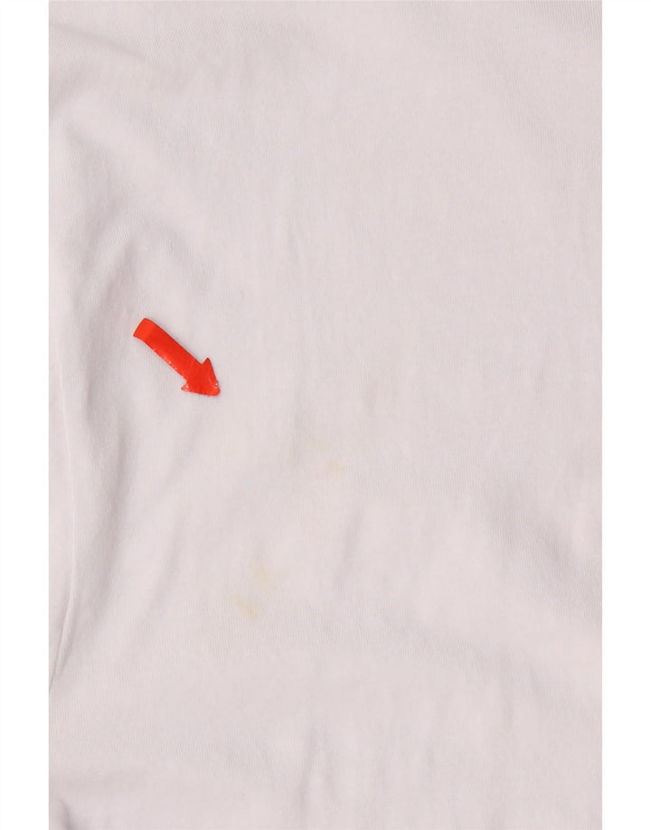 Jack & Jones Hombre Camiseta Manga Larga XL Blanco Algodón