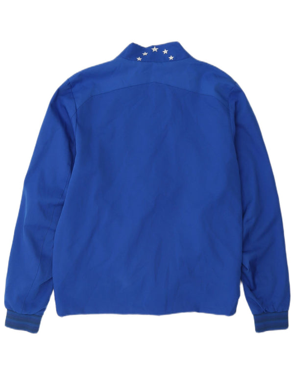 Umbro Mens Rangers Graphic Chándal Top Chaqueta Poliéster Azul Medio