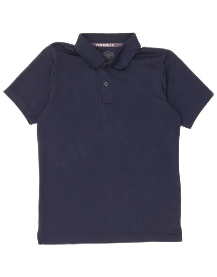 Dickies Polo para niño 10-11 años Mediano Azul Marino Poliéster