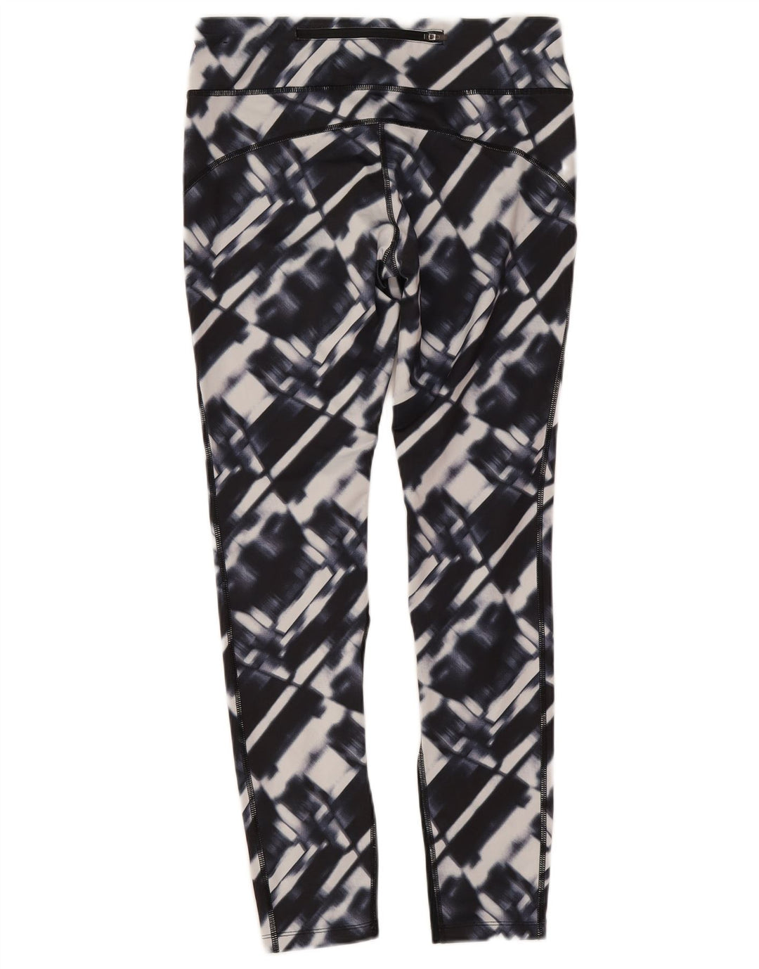 Nike Leggings Dri Fit para mujer UK 12 Mediano Azul marino Geométrico Poliéster
