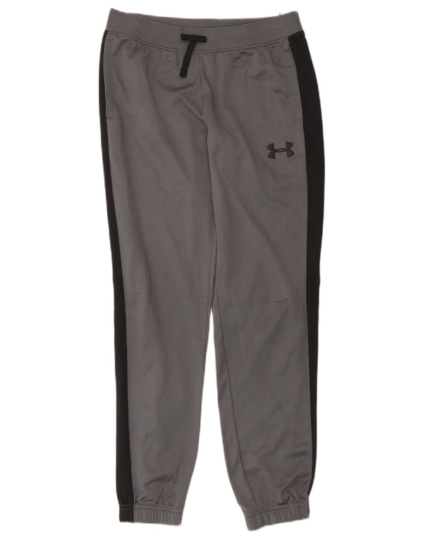 Under Armour Pantalones de chándal para niño, Joggers, 11-12 años, Grande, Gris