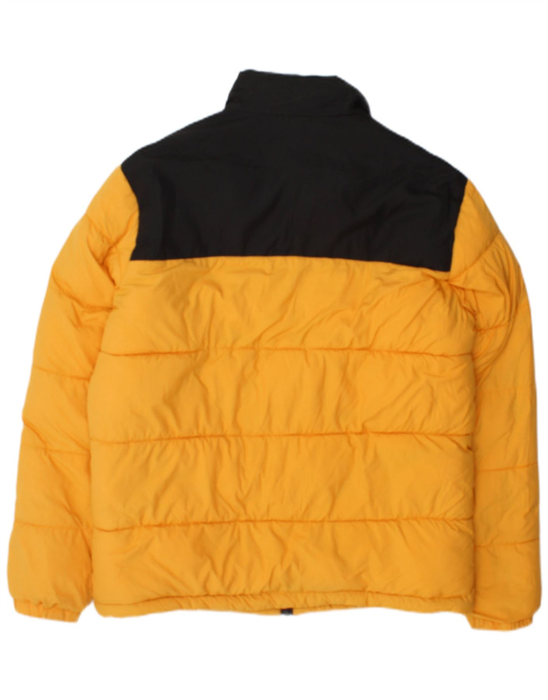 Jack & Jones Chaqueta acolchada para hombre UK 38 Medium Yellow Colourblock