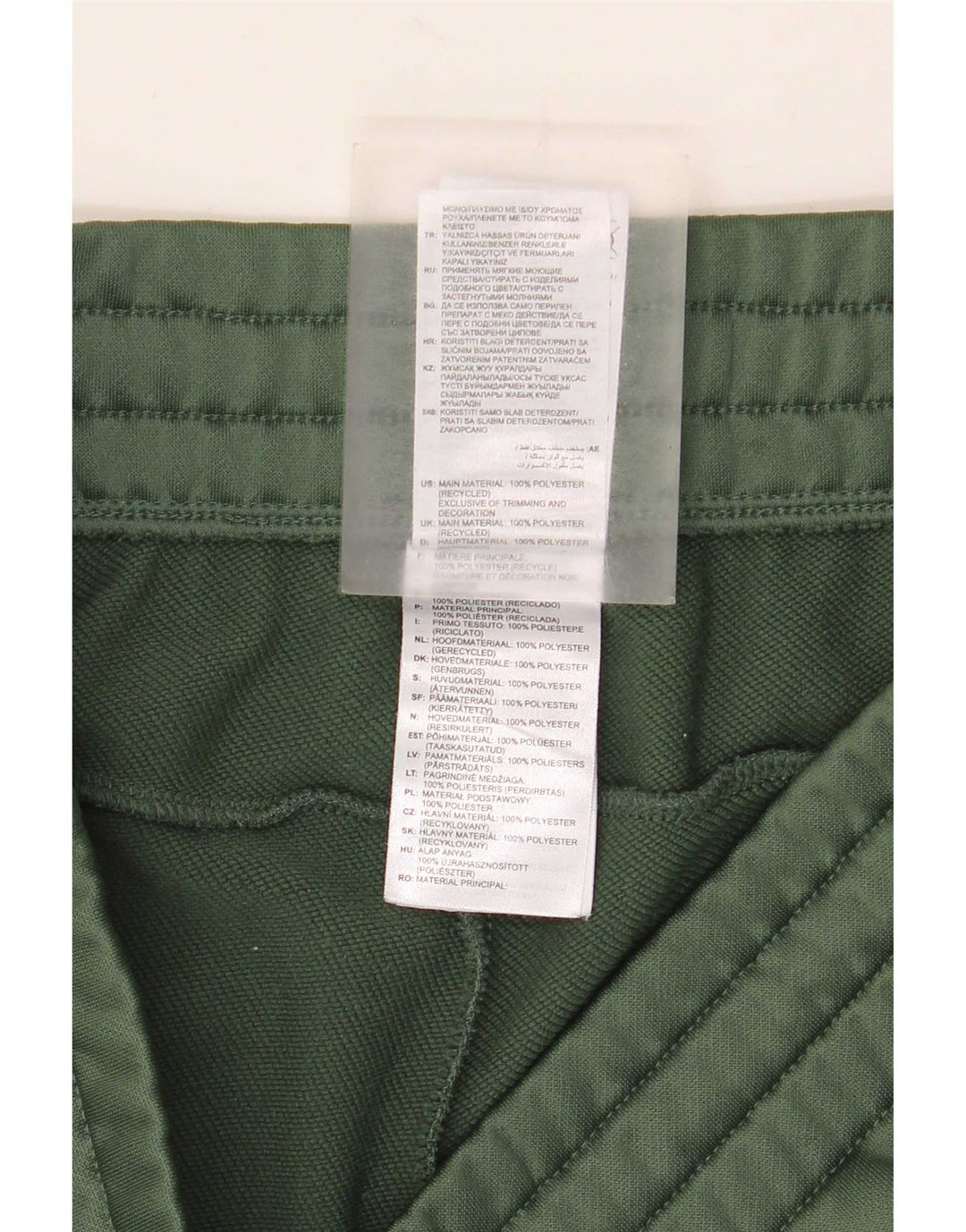 Adidas Pantalones de Chándal para Hombre Joggers UK 12/14 Verde Medio Poliéster