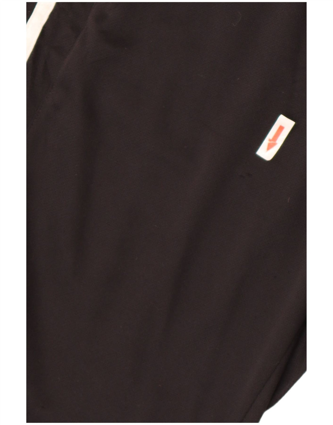 Adidas Mujer Capri Chándal Pantalones UK 14 Mediano Negro Poliéster