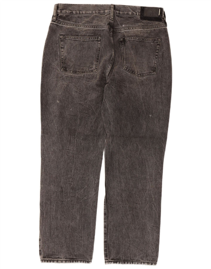 Vaqueros rectos Superdry para hombre W32 L28 Algodón gris