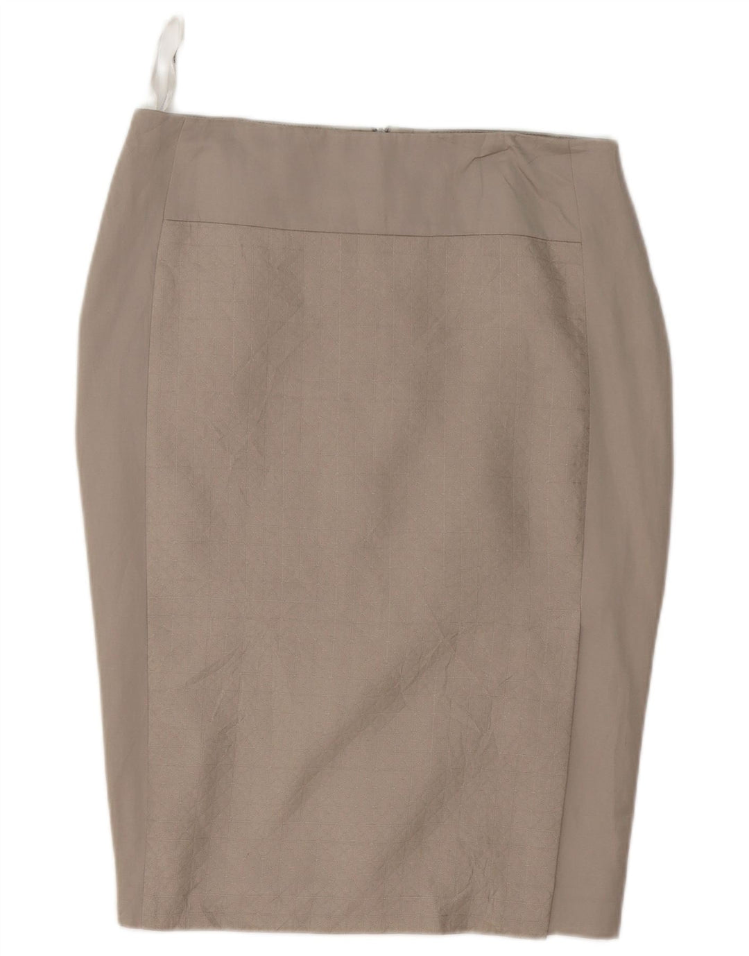 Marks & Spencer Falda lápiz autógrafo para mujer Reino Unido 12 Mediano W32 Gris