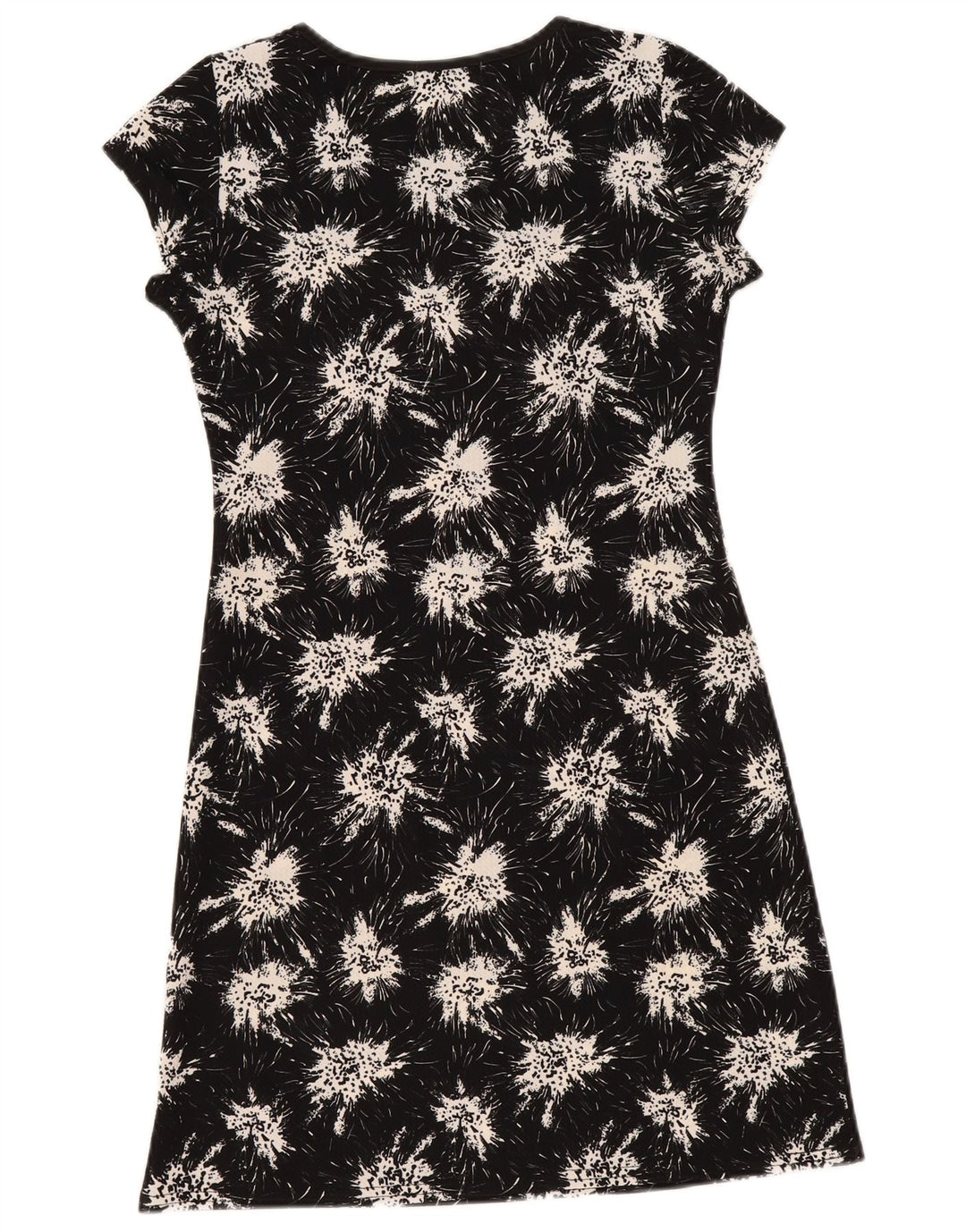 Liu Jo Vestido tubo para mujer UK 42 Mediano Poliéster floral negro