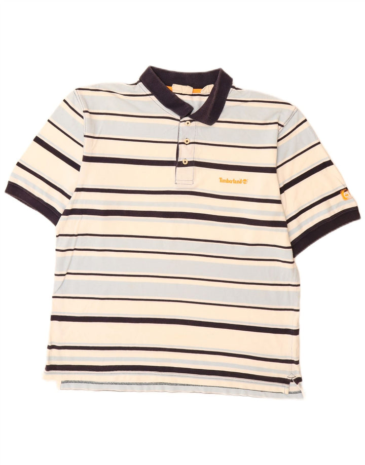 TIMBERLAND Polo Hombre XL Algodón Rayas Multicolor