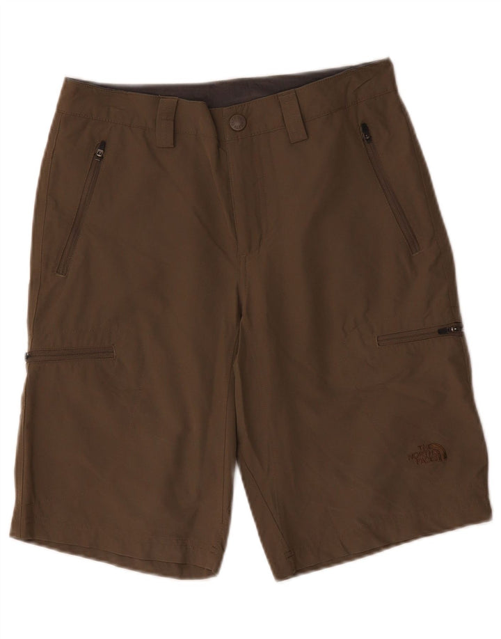 The North Face Pantalones cortos cargo para hombre W28 Small Brown Nylon