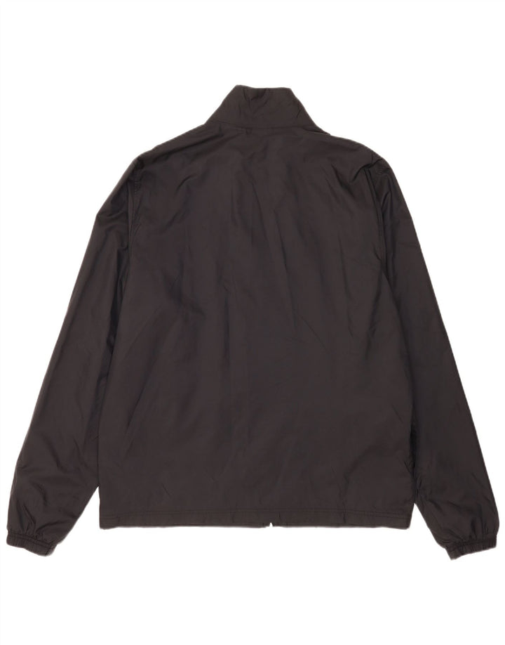 Nike Chaqueta impermeable para hombre UK 40 Large Nylon negro