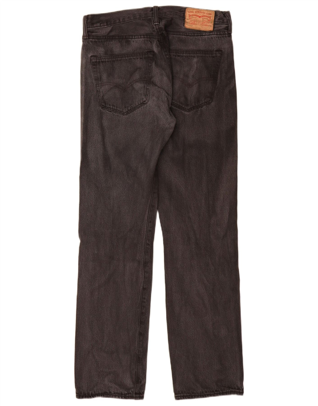 Vaqueros rectos Levi's para hombre W32 L32 Algodón gris