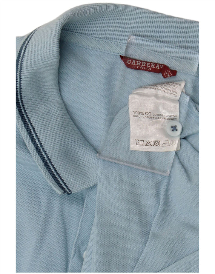CARRERA Polo Hombre 2XL Algodón Azul