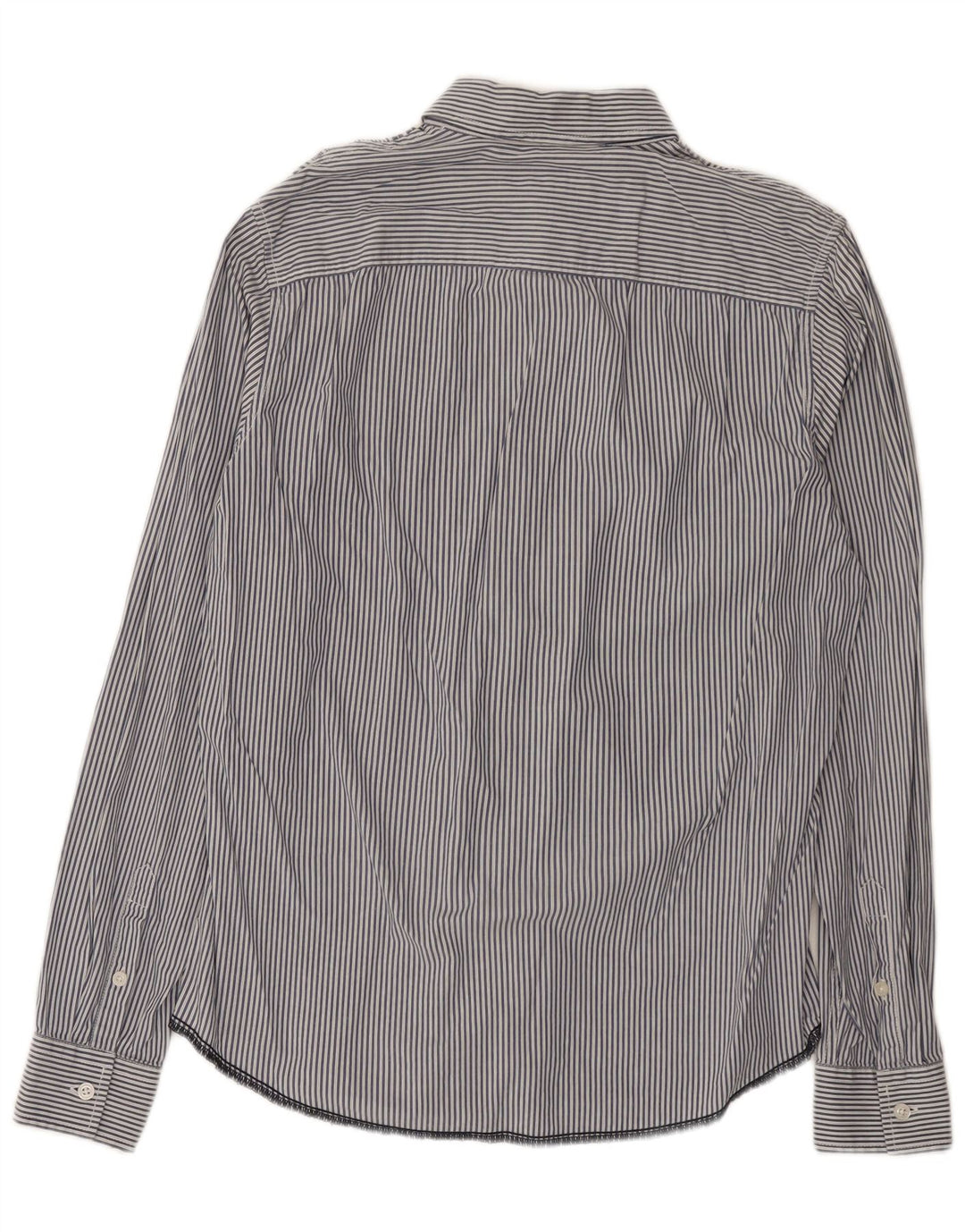Camisa Calvin Klein Jeans Hombre Algodón A Cuadros Azul Medio
