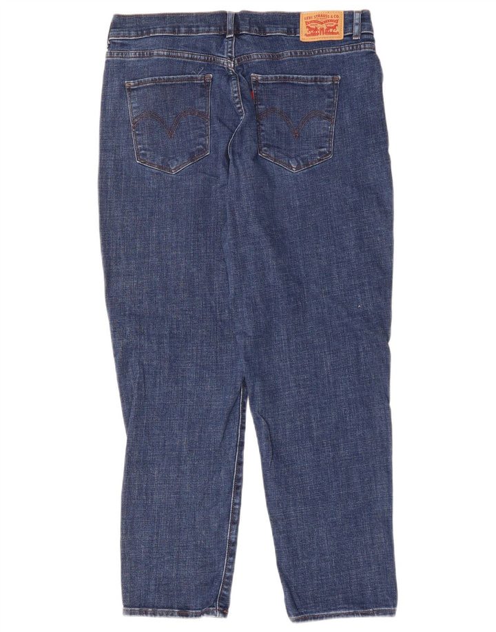 LEVI'S Jeans Capri Clásicos Para Mujer W29 L26 Algodón Azul