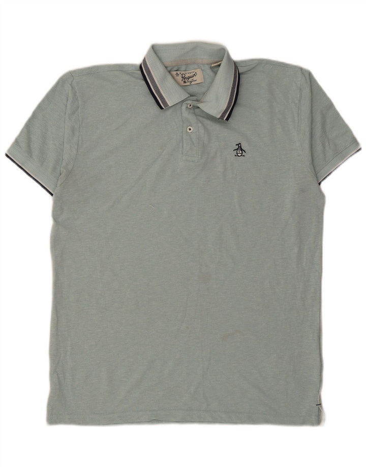 Polo Penguin Hombre XL Algodón Azul