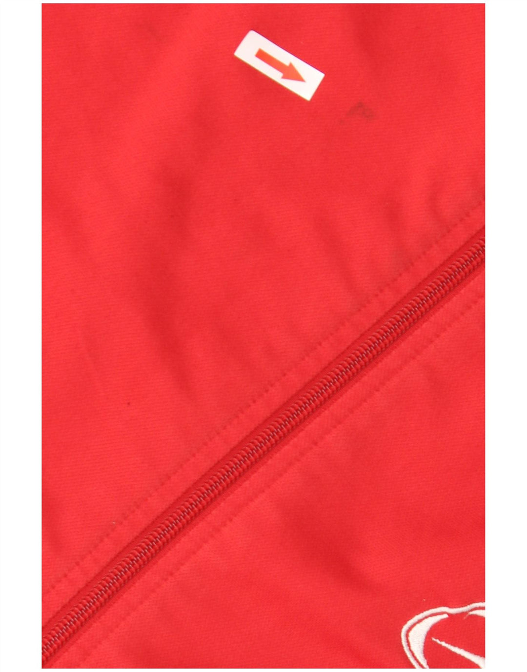 Nike - Chaqueta de chándal para hombre, talla 35/37, talla pequeña, color rojo, poliéster