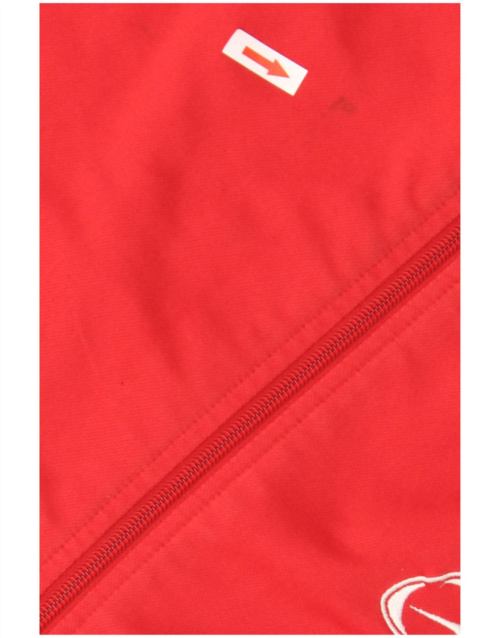 Nike - Chaqueta de chándal para hombre, talla 35/37, talla pequeña, color rojo, poliéster