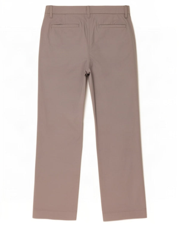Marks & Spencer Pantalones chinos rectos para mujer UK 12 Medium W32 L28 Gris