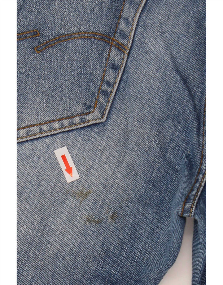 Jack & Jones Mens Shorts De Mezclilla Pequeño W30 Algodón Azul