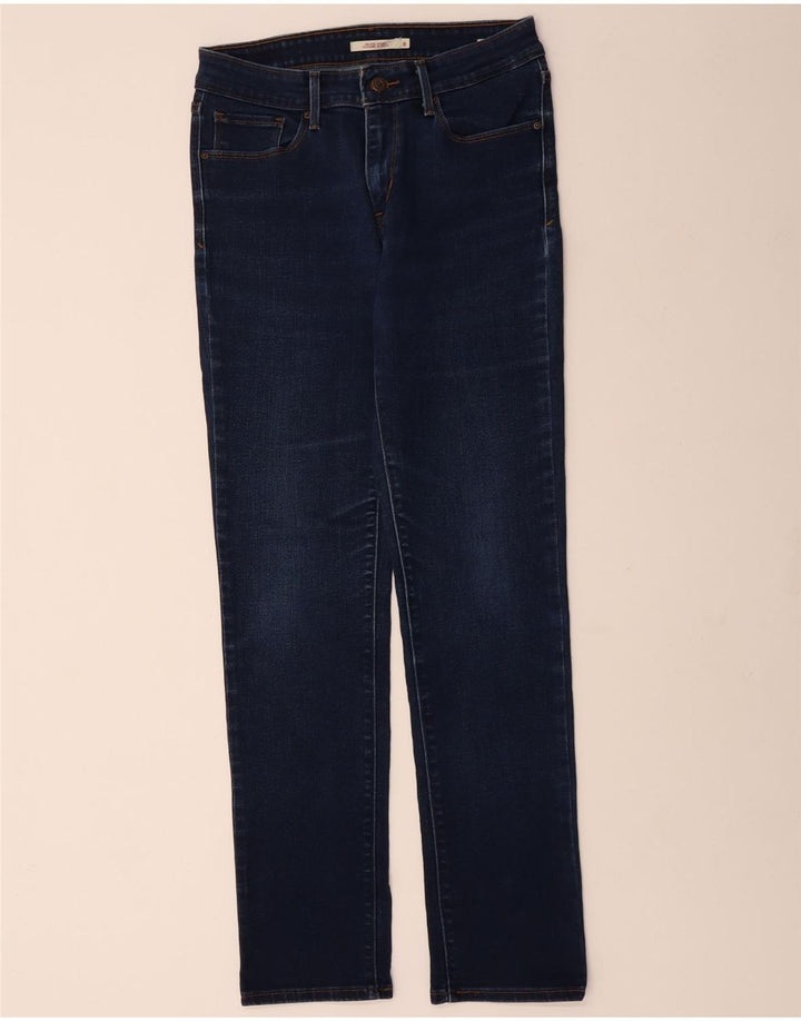 LEVI'S Jeans ajustados de talle medio para mujer US 8 Medium W28 L30 Algodón azul