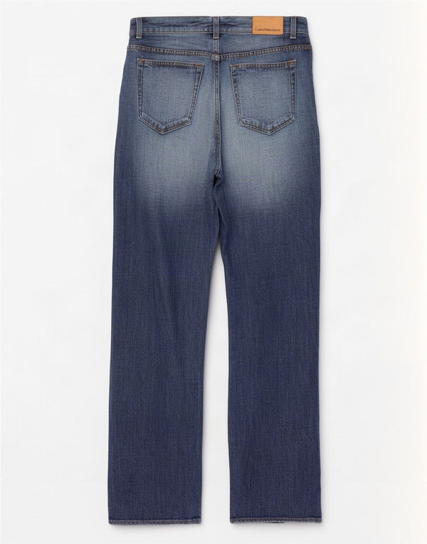 Calvin Klein Jeans rectos para hombre W33 L34 Algodón azul