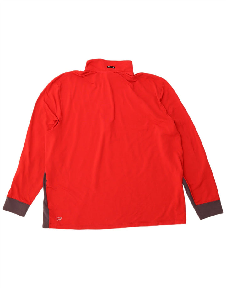 PUMA - Chándal con cremallera y cuello para hombre, talla 3XL, color gris, poliéster