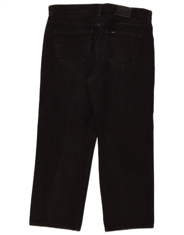 Vaqueros rectos Lee para hombre W36 L27 Black