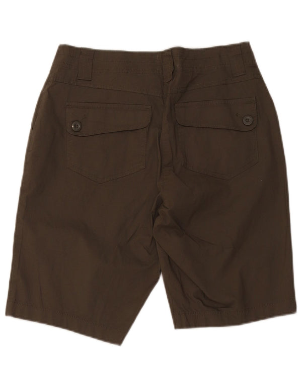 Pantalones cortos chinos para mujer Mountain Warehouse UK 10 Small W30 Algodón caqui