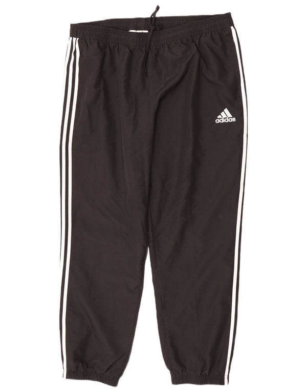 Adidas Pantalones de chándal para hombre Joggers 2XL Negro Poliéster