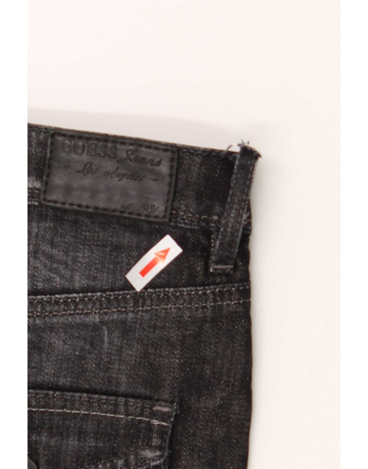 Guess Falda Vaquera Mujer W27 Small Algodón Negro