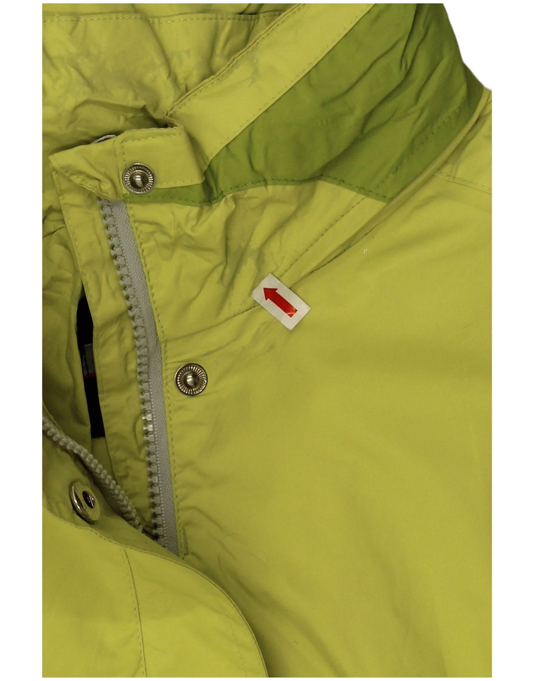 Chaqueta impermeable para mujer K-Way IT 42 Poliéster color block verde medio