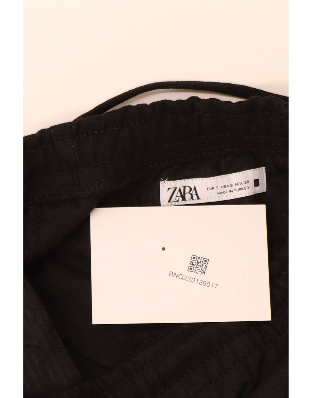 Zara Hombre Pantalón Chándal Small Negro Poliéster