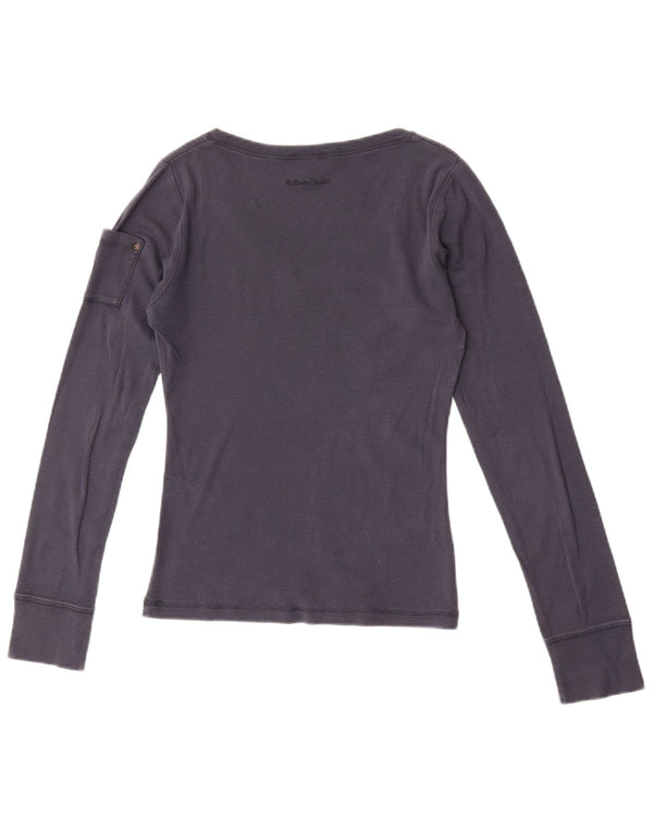 Marlboro Classics Top Mujer Manga Larga UK 40 XL Azul Marino