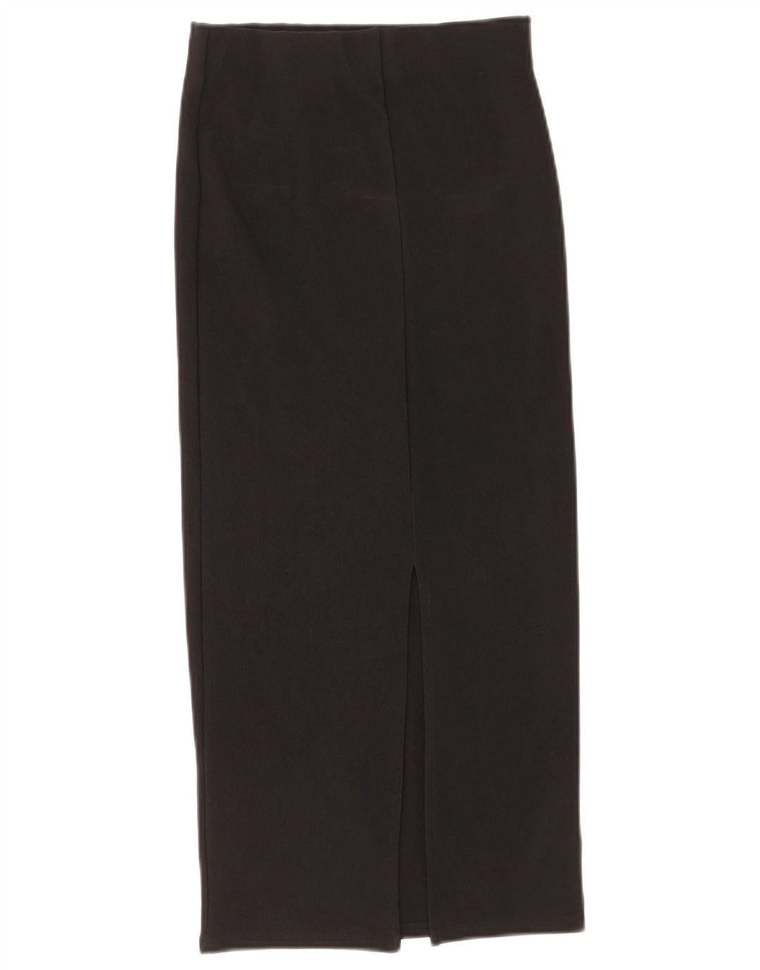 Zara Mujer Falda Midi Pequeña W26 Negro