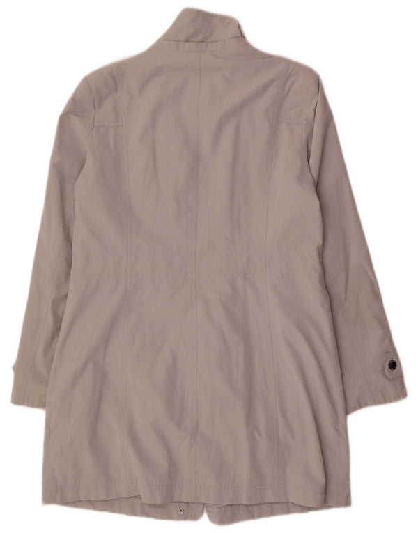 Gabardina Dkny para mujer UK 44 Poliéster gris medio