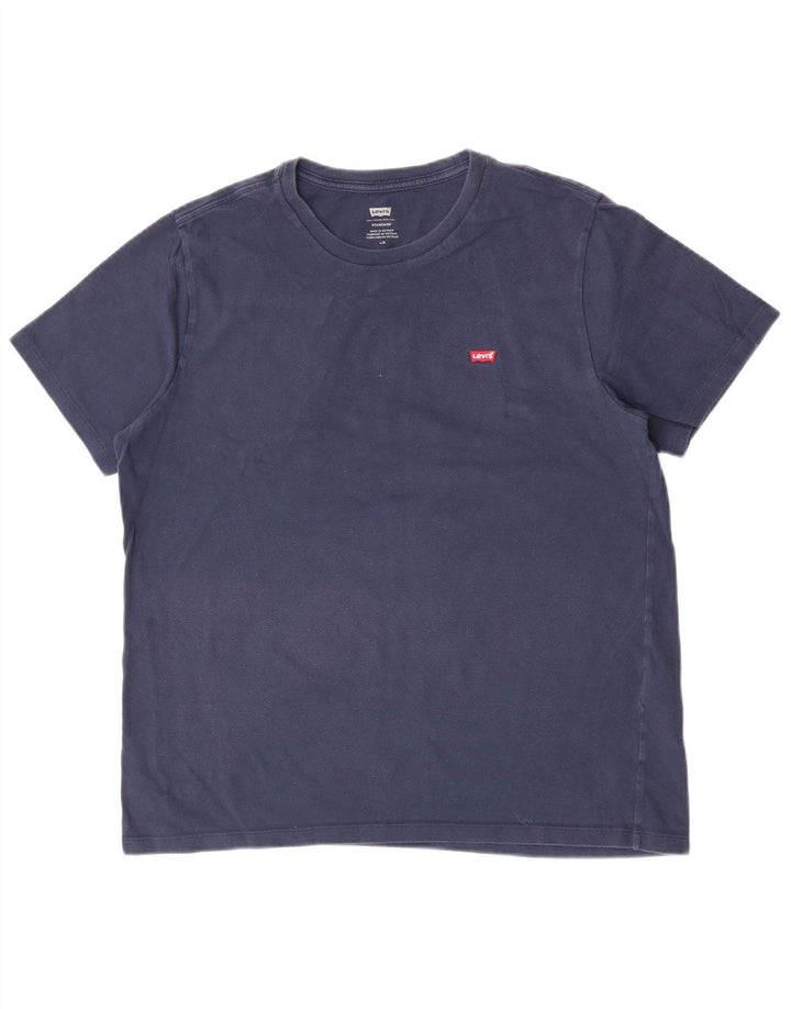 Levi's - Camiseta para hombre, talla grande, algodón azul marino