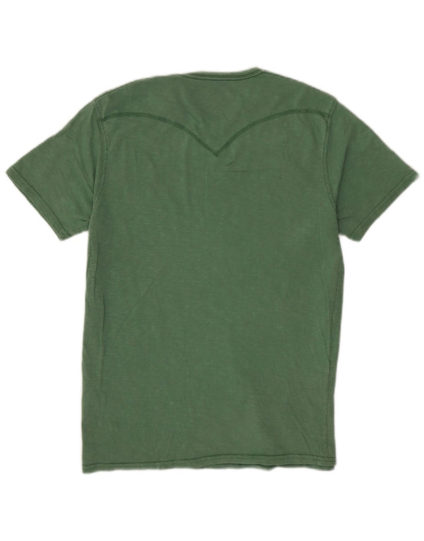 Camiseta Levi's Hombre Top Algodón Moteado Verde Medio