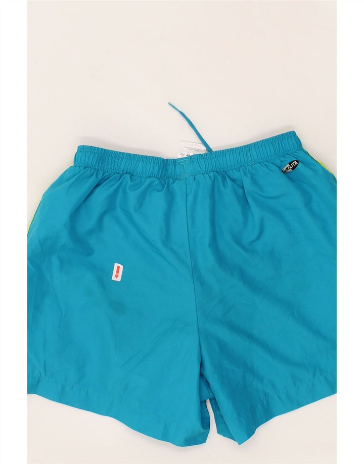 ADIDAS Boys Sport Shorts 11-12 Years Blue Polyester Vintage Adidas and Second-Hand Adidas from Messina Hembry 