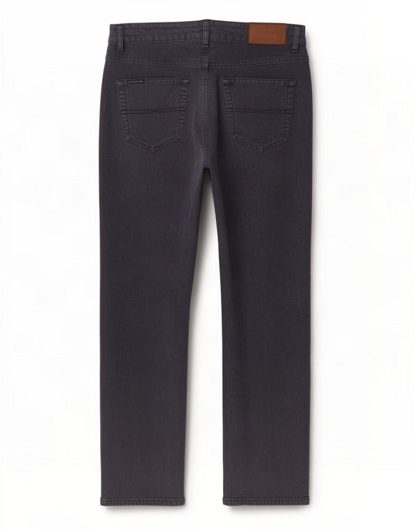 Gant Mens Straight Casual Trousers W32 L30 Navy Blue Cotton