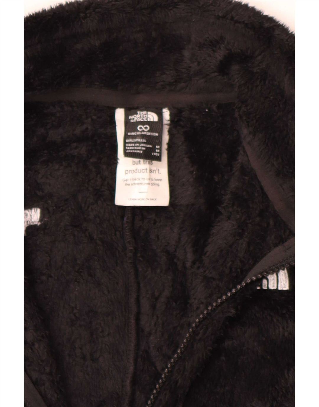 The North Face Chaqueta Polar Niña 9-10 Años Mediana Negro Poliéster